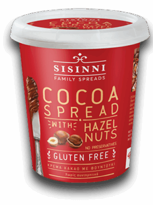 Άλειμμα κακάο και φουντούκι